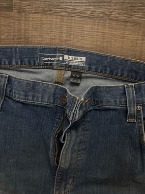 Carhartt Men's Relaxed Fit Denim Jeans - Blue